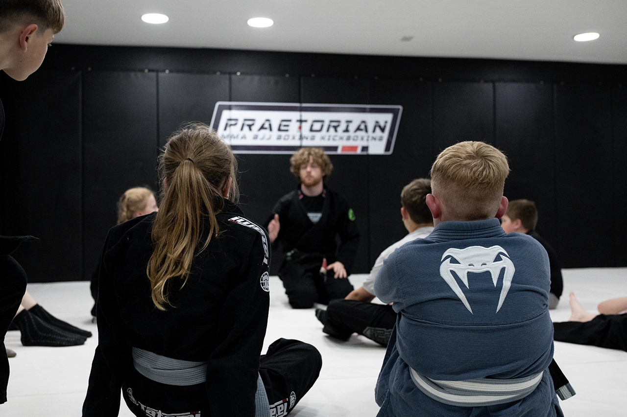 Kids martial arts training at Praetorian MMA in Fareham and Gosport