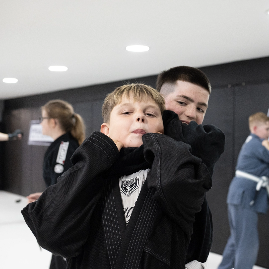Kids and teens BJJ Gi training at Praetorian MMA in Fareham and Gosport