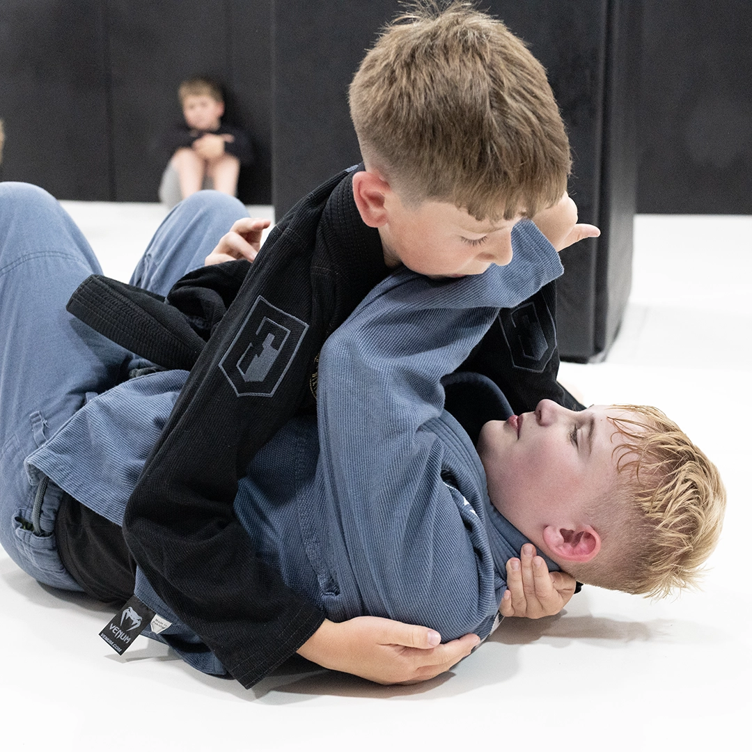 Kids Pathway BJJ Gi training for younger members at Praetorian MMA in Fareham and Gosport