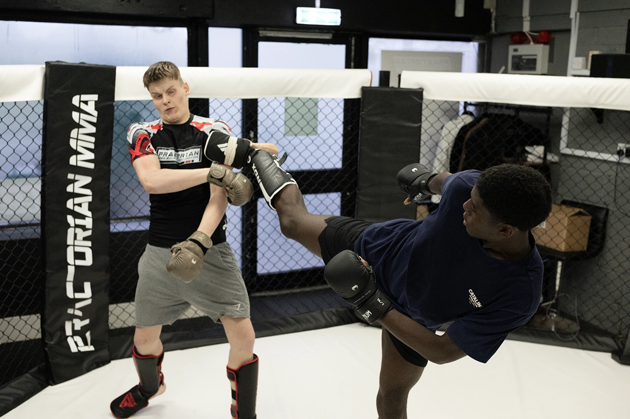 MMA training with Martyn Styler at Praetorian MMA