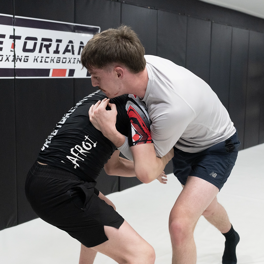 Praetorian MMA members training during open mat
